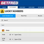 spanish lottery betfred results